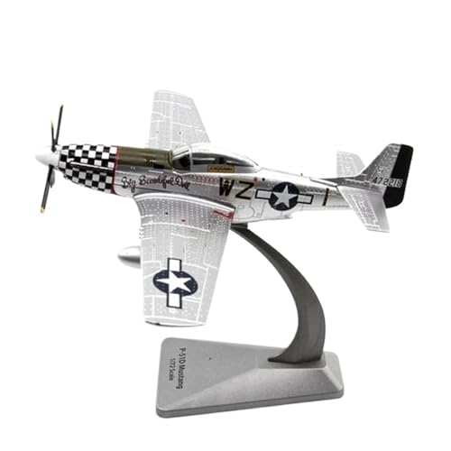 Flugzeugmodell 1/72 für P-51D Militärflugzeug, Druckguss-Kampfflugzeug, Flugzeugmodell, Legierungsspielzeug, Sammlungsgeschenk Flugzeugmodell 1/72 für P-51D Militärflugzeug, Druckguss-Kampfflugzeug, Flugzeugmodell, Legierungsspielzeug, Sammlungsgeschenk von HSEYWVDJF