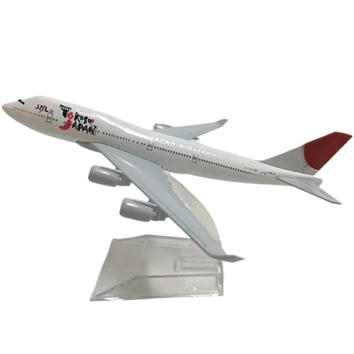 Flugzeugmodell 16CM Für ANA Gemalte Schildkröte Flugzeugmodell Airbus A380 Druckguss Flugzeugmodell ANA Geschenk Für Kinder (JAPAN Airlines B747) von HSEYWVDJF