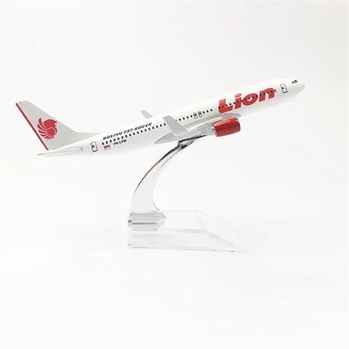 Flugzeugmodell Löwe für Flugzeug Boeing 737, Spielzeug aus Metalllegierung, Druckguss, 16 cm, 1:400 Flugzeugmodell Löwe für Flugzeug Boeing 737, Spielzeug aus Metalllegierung, Druckguss, 16 cm, 1:400 von HSEYWVDJF