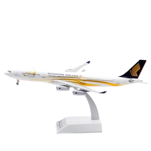 Flugzeugmodell im Maßstab 1:200, aus Legierung, Druckguss, für Singapore Airlines A340-300 9V-SJE, Spielzeug Flugzeugsammlung von HSEYWVDJF