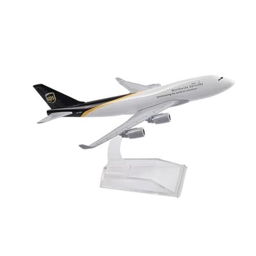 HSEYWVDJF 16 cm UPS für Boeing 747 Flugzeug, Modellflugzeug, Druckguss, Metall, Maßstab 1:400 (UPS Boeing B747) von HSEYWVDJF