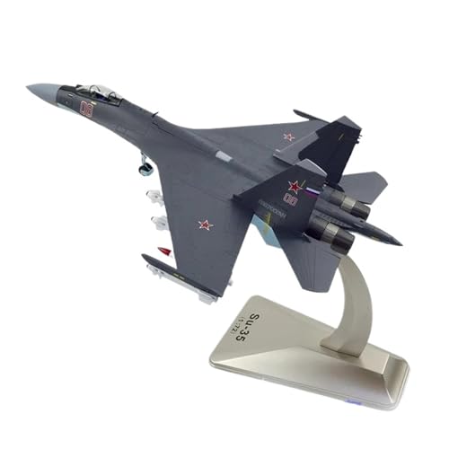 HSEYWVDJF Alu-Kämpfer im Maßstab 1:72 für Sukhoi SU-35 Multifighter-Flugzeug, Modell der russischen Luftwaffe, SU35, Grau SU-35 HSEYWVDJF Alu-Kämpfer im Maßstab 1:72 für Sukhoi SU-35 Multifighter-Flugzeug, Modell der russischen Luftwaffe, SU35, Grau SU-35 von HSEYWVDJF