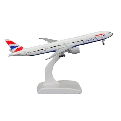 HSEYWVDJF Druckguss, 18 cm, 1:400 B777-300, Modell für British Airways Airlines, ABS-Basis, Fahrwerke, Legierung, Flugzeug, Airliner HSEYWVDJF Druckguss, 18 cm, 1:400 B777-300, Modell für British Airways Airlines, ABS-Basis, Fahrwerke, Legierung, Flugzeug, Airliner von HSEYWVDJF