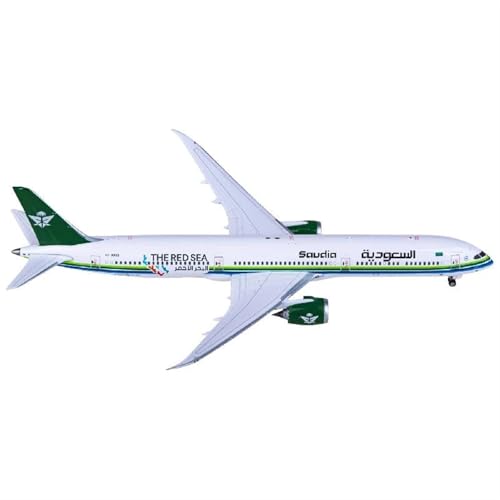 HSEYWVDJF Modell-Flugzeug Legierung Metall Maßstab 1:400 Flugzeug für PH11852 Saudi Arabian Airlines 787-10 HZ-AR33 Flugzeugsimulation Legierung Modell von HSEYWVDJF