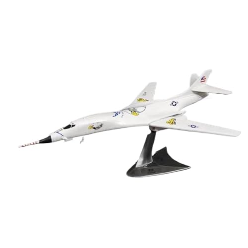 Jagdmodell Aus Metall Mit Variablem Fegen Lancer, Strategischer Bomber Lange Reichweite Air Force B-1B Maßstab 1/144(Model C) von HSEYWVDJF