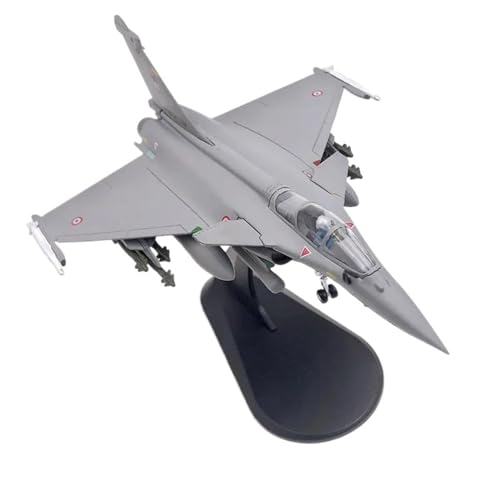 Jagdmodell im Maßstab 1/100 FÜR Frankreich Dassault Rafale C Miniatur Spielzeug Militärflugzeug Replik Luftfahrtflugzeug (Rafale) von HSEYWVDJF