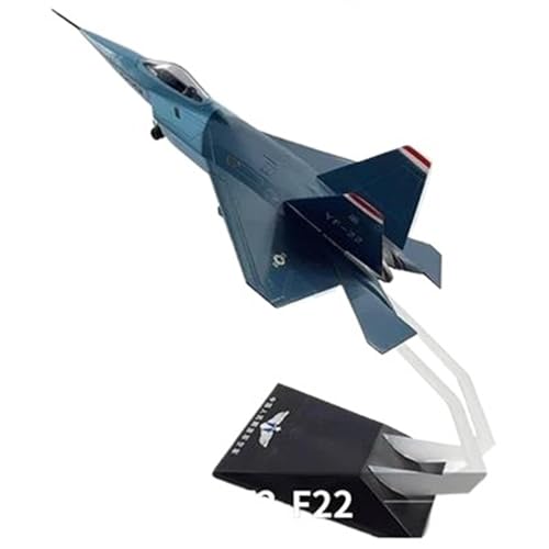 Kämpfer im Maßstab 1/72 Für F-20 MiG 29 SU-35 Flying Leopard F117 F22 Multi-Jagdmodell Flugzeugmodell Druckguss Statisches Display (F-22) von HSEYWVDJF