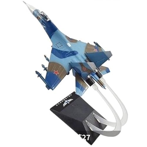 Kämpfer im Maßstab 1/72 für F-20 MiG 29 SU-35 Flying Leopard F117 F22 Multi-Jagd Flugzeugmodell Druckguss Statisches Display (SU-27) von HSEYWVDJF