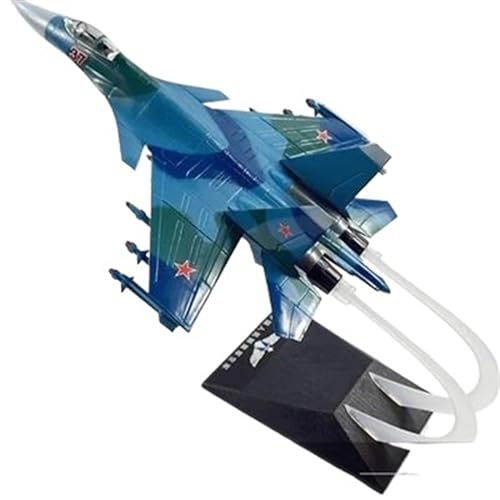 Kämpfer im Maßstab 1/72 für F-20 MiG 29 SU-35 Flying Leopard F117 F22 Multi-Jagd Flugzeugmodell Druckguss Statisches Display (SU-37) von HSEYWVDJF