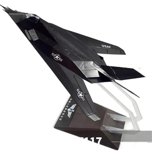 Kämpfer im Maßstab 1/72 für F-20 MiG 29 SU-35 Flying Leopard F117 F22 Multi-Jagdmodell Druckguss Statisches Display (F117) von HSEYWVDJF