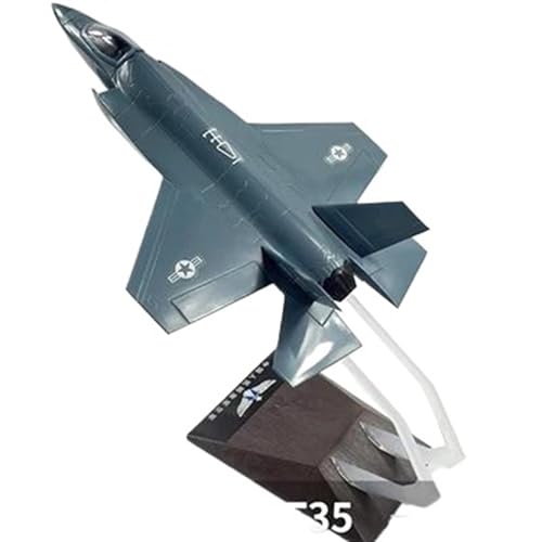 Kämpfer im Maßstab 1/72 für F-20 MiG 29 SU-35 Flying Leopard F117 F22 Multi-Jagdmodell Druckguss Statisches Display (F35) von HSEYWVDJF
