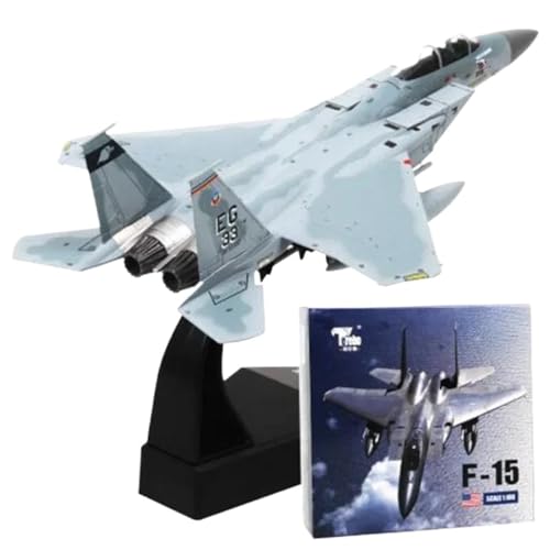Maßstab 1/100 Für Die Display-Sammlung Modell Druckguss-Legierung Grumman F-14/F15 Tomcat Für Schiffsflugzeuge (F14) von HSEYWVDJF