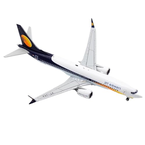 Maßstab 1:400 für Jet Airways Airlines B737-8MAX VT-JXA, Flugzeuge aus Legierung, Flugzeugmodell, Sammlergeschenk Maßstab 1:400 für Jet Airways Airlines B737-8MAX VT-JXA, Flugzeuge aus Legierung, Flugzeugmodell, Sammlergeschenk von HSEYWVDJF