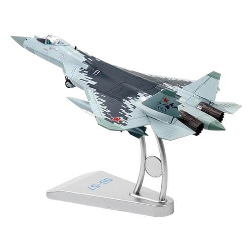 Maßstab 1:72 für SU57 T50 Flugzeug, Modell aus Legierung, Flugzeug der Luftwaffe, Modell Raptor, 27,5 x 19,5 x 15 cm Maßstab 1:72 für SU57 T50 Flugzeug, Modell aus Legierung, Flugzeug der Luftwaffe, Modell Raptor, 27,5 x 19,5 x 15 cm von HSEYWVDJF