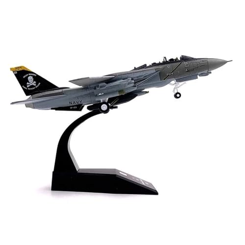 Militärmodell Maßstab 1/100 Für F14A Grumman Tomcat Kämpfer Navy Army Air Force Spielzeug Flugzeugmodell Metall Druckguss von HSEYWVDJF