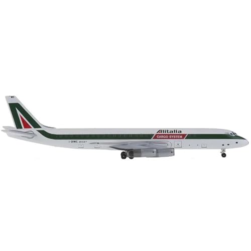 Modellflugzeug Im Maßstab 1:400 Für ACIDIWC Airlines DC-8-62F I-DIWC Druckguss Modell Legierung Sammlerstück Souvenir von HSEYWVDJF