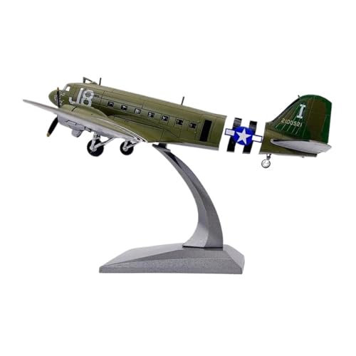 Modellflugzeug Maßstab 1/100 für Transportflugzeug C47 C-47, Frachtflugzeug, Militärflugzeug, Spielzeugflugzeug Modellflugzeug Maßstab 1/100 für Transportflugzeug C47 C-47, Frachtflugzeug, Militärflugzeug, Spielzeugflugzeug von HSEYWVDJF