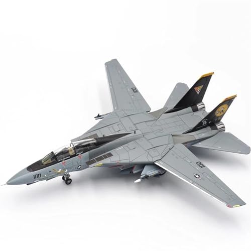Modellflugzeug Maßstab 1/72 für CA721413 F-14D F14 Panda Fighter Flugzeug VF-31 Spielzeugflugzeug aus Druckguss von HSEYWVDJF