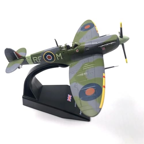 Modellflugzeug Maßstab 1/72 für Messerschmitt Me-262 Fighter, Militärflugzeugmodell aus Legierung, Flugzeugmodell aus Druckguss (Spitfire Fighter) von HSEYWVDJF