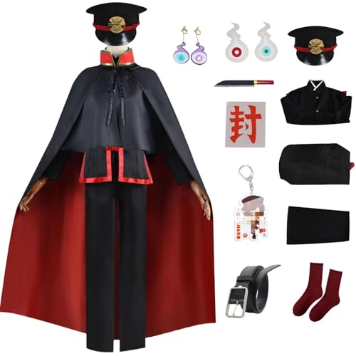 HSJZBQSM Nene Yashiro Costume Costume con parrucche Abito Full Set Wilet Legato Hanako Kun Cosplay Unifort Abito di Halloween (Uomini, 3X-Large) von HSJZBQSM