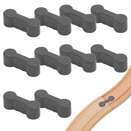 10 Stück Holzschienen Adapter Verbinder, Holzeisenbahn Zubehör Wiederverwendbare, Dauerhaft Holzeisenbahn Erweiterung, Universal Holzbahnverbinder für Spielzeugeisenbahnen Geburtstagsfeier Weihnachten 10 Stück Holzschienen Adapter Verbinder, Holzeisenbahn Zubehör Wiederverwendbare, Dauerhaft Holzeisenbahn Erweiterung, Universal Holzbahnverbinder für Spielzeugeisenbahnen Geburtstagsfeier Weihnachten von HSLPSM