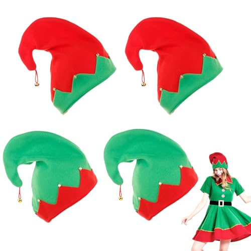 HSMHLYYB Weihnachtself Mütze mit Glöckchen HSMHLYYB Weihnachtself Mütze mit Glöckchen von HSMHLYYB