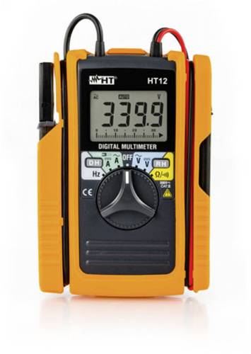 HT Instruments HT12 Hand-Multimeter, Stromzange digital CAT II 600 V, CAT III 300V Anzeige (Counts): von HT Instruments