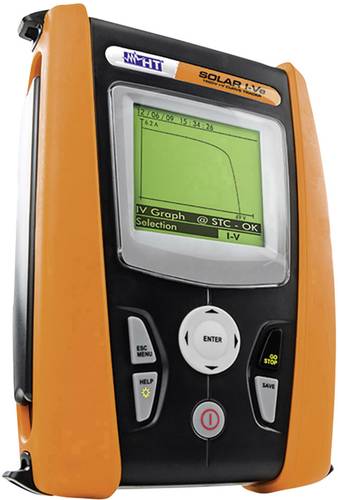 HT Instruments SOLAR I-VE Photovoltaik-Multimeter digital Datenlogger, Umwelt-Messfunktion CAT II 10 von HT Instruments