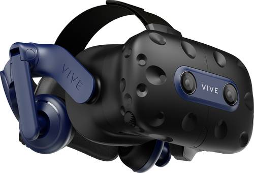 HTC Vive Pro 2 Virtual Reality Brille Schwarz inkl. Bewegungssensoren, mit integriertem Soundsystem von HTC