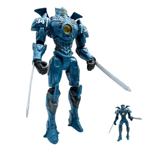 17 cm/6,7 Zoll Figures Anime, Pacific Rim Uprising Figur, PVC Action Figuren Mit Zubehör, Dekorative Anime Statuen- Anime Charakter Modell Spielzeug für Fans (Der Wanderer 34) von HTGWCG
