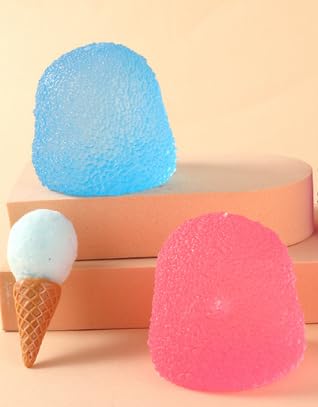 2 Stück Gumdrop Squishy, Gumdrop Stress Ball Quetschspielzeuge, Soft Gumdrop Squeeze Toy, Montessori Sensorisches Quetschspielzeug für Autismus Spielzubehör, Blau und Rosa 2 Stück Gumdrop Squishy, Gumdrop Stress Ball Quetschspielzeuge, Soft Gumdrop Squeeze Toy, Montessori Sensorisches Quetschspielzeug für Autismus Spielzubehör, Blau und Rosa von HTGWCG
