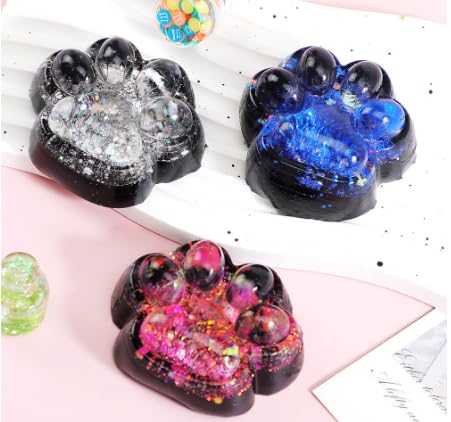 3 Stück Cat Paw Squishy, Süße Weiche Katzenpfoten Quetschspielzeuge, Squishy Katze Pfote, Cat Paw Squeeze Toy, Montessori Sensorisches Quetschspielzeug für Autismus Spielzubehör 3 Stück Cat Paw Squishy, Süße Weiche Katzenpfoten Quetschspielzeuge, Squishy Katze Pfote, Cat Paw Squeeze Toy, Montessori Sensorisches Quetschspielzeug für Autismus Spielzubehör von HTGWCG