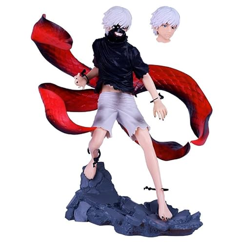 HTGWCG Anime Figure, Cartoon Charakter, Actionfigur Anime Statue Modell 21 cm PVC Ornament Kaneki Ken Figur Sammlerstücke Desktop Dekorationen Geschenke, Kids Birthday Gifts HTGWCG Anime Figure, Cartoon Charakter, Actionfigur Anime Statue Modell 21 cm PVC Ornament Kaneki Ken Figur Sammlerstücke Desktop Dekorationen Geschenke, Kids Birthday Gifts von HTGWCG