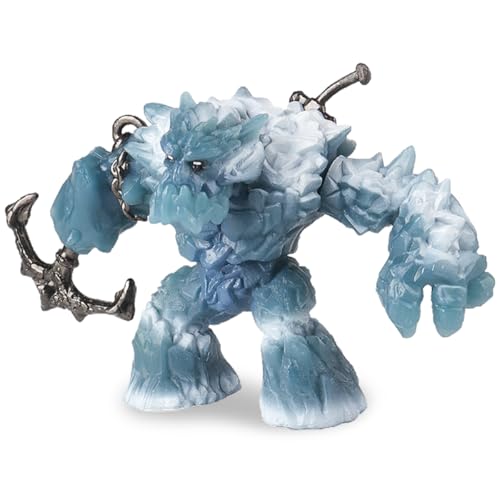 HTGWCG EIS Monster Spielzeug Realistische Tier Figuren Miniatur EIS Monster Kunststoff Ornamente Bewegliche und Rotierende Teile, Spielzeug für Kinder ab 7 Jahren von HTGWCG