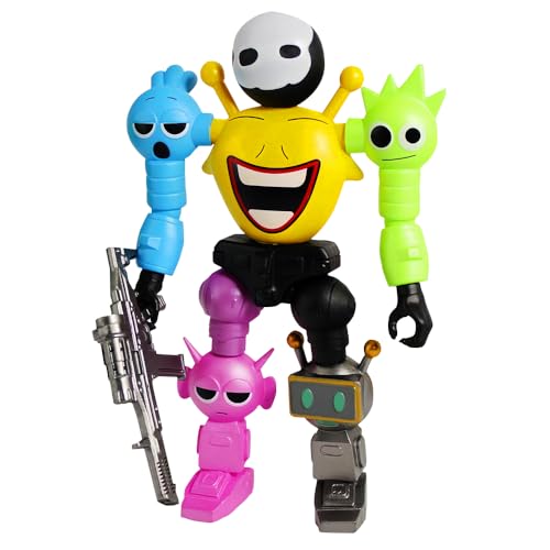 HTGWCG Spielzeugfiguren Set,Bunte Figuren, Spielzeugfiguren Actionfiguren Sammelspielzeug für Kinder Erwachsene Gamer und Sammler Lustiges Toys für Weihnachten Geburtstag Geschenk (B) von HTGWCG