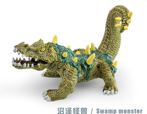HTGWCG Tierfigur zum Sammeln, Handbemalte Sumpfmonster Deko für Kinderzimmer & Schreibtisch Fantasy Tierstatue als Kinderspielzeug für Mädchen und Jungen, Figuren ab 7 Jahren (Größe: 14 * 9 * 9 cm) HTGWCG Tierfigur zum Sammeln, Handbemalte Sumpfmonster Deko für Kinderzimmer & Schreibtisch Fantasy Tierstatue als Kinderspielzeug für Mädchen und Jungen, Figuren ab 7 Jahren (Größe: 14 * 9 * 9 cm) von HTGWCG
