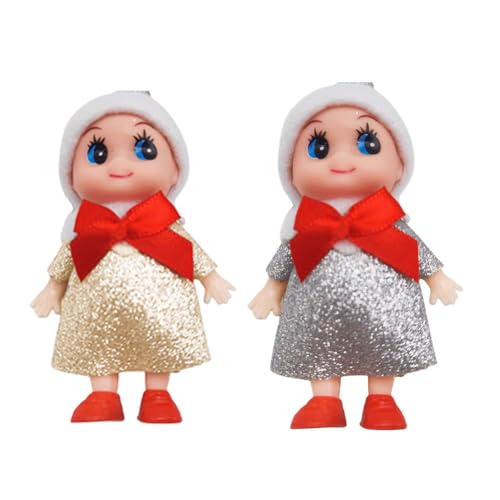 HTGWCG Weihnachtselfen Figuren Mini Elfen 2 PCS Weihnachtselfen Puppen Elfen Spielzeug mit Bewegliche Gliedmaßen Weihnachts Baby Elfen Puppe für Jungen und Mädchen Weihnachten Geschenk HTGWCG Weihnachtselfen Figuren Mini Elfen 2 PCS Weihnachtselfen Puppen Elfen Spielzeug mit Bewegliche Gliedmaßen Weihnachts Baby Elfen Puppe für Jungen und Mädchen Weihnachten Geschenk von HTGWCG