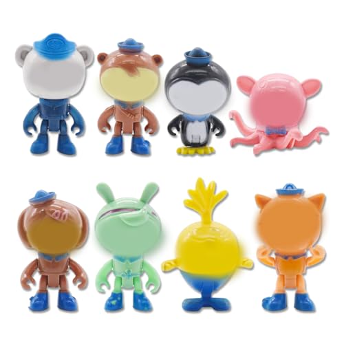 Mini Figuren Set, 8 Stück Anime Figuren, Bunte Action Figures für Kinder und Erwachsene, Gamer und Deko, Ideal für Weihnachten und Geburtstage Sammler Kunstspielzeug Mini Figuren Set, 8 Stück Anime Figuren, Bunte Action Figures für Kinder und Erwachsene, Gamer und Deko, Ideal für Weihnachten und Geburtstage Sammler Kunstspielzeug von HTGWCG