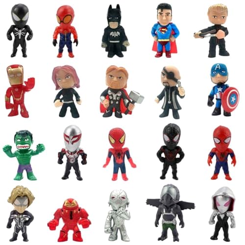 Mini Figuren Set 26 Stück Mini Action Figuren Set, Kinderspielzeugpuppen, Anime Party Dekoration Cartoon Deko Mini Figuren Set 26 Stück Mini Action Figuren Set, Kinderspielzeugpuppen, Anime Party Dekoration Cartoon Deko von HTGWCG
