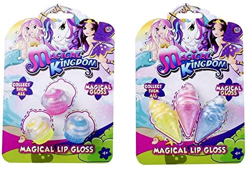 HTI Magical Kingdom 3pc Cupcake EIS Creamr Girls Girls Lipgloss Set von HTI