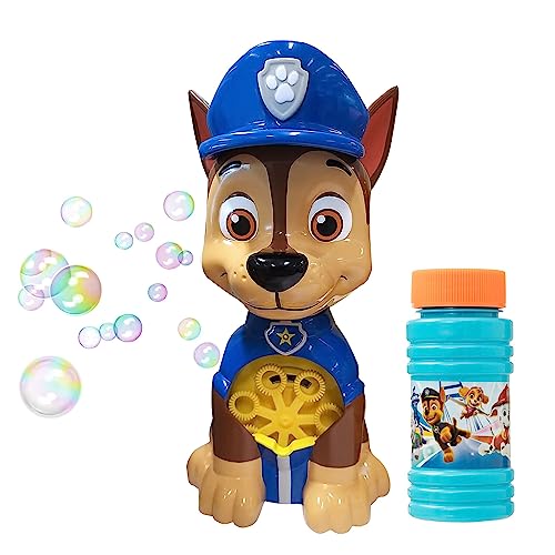 HTI Paw Patrol Bubble Party Machine Chase Electronic With Solution von HTI