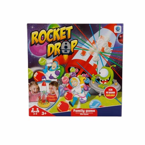 HTI Rocket Drop Spiel, AHTI1375851, Merhfarbig von HTI