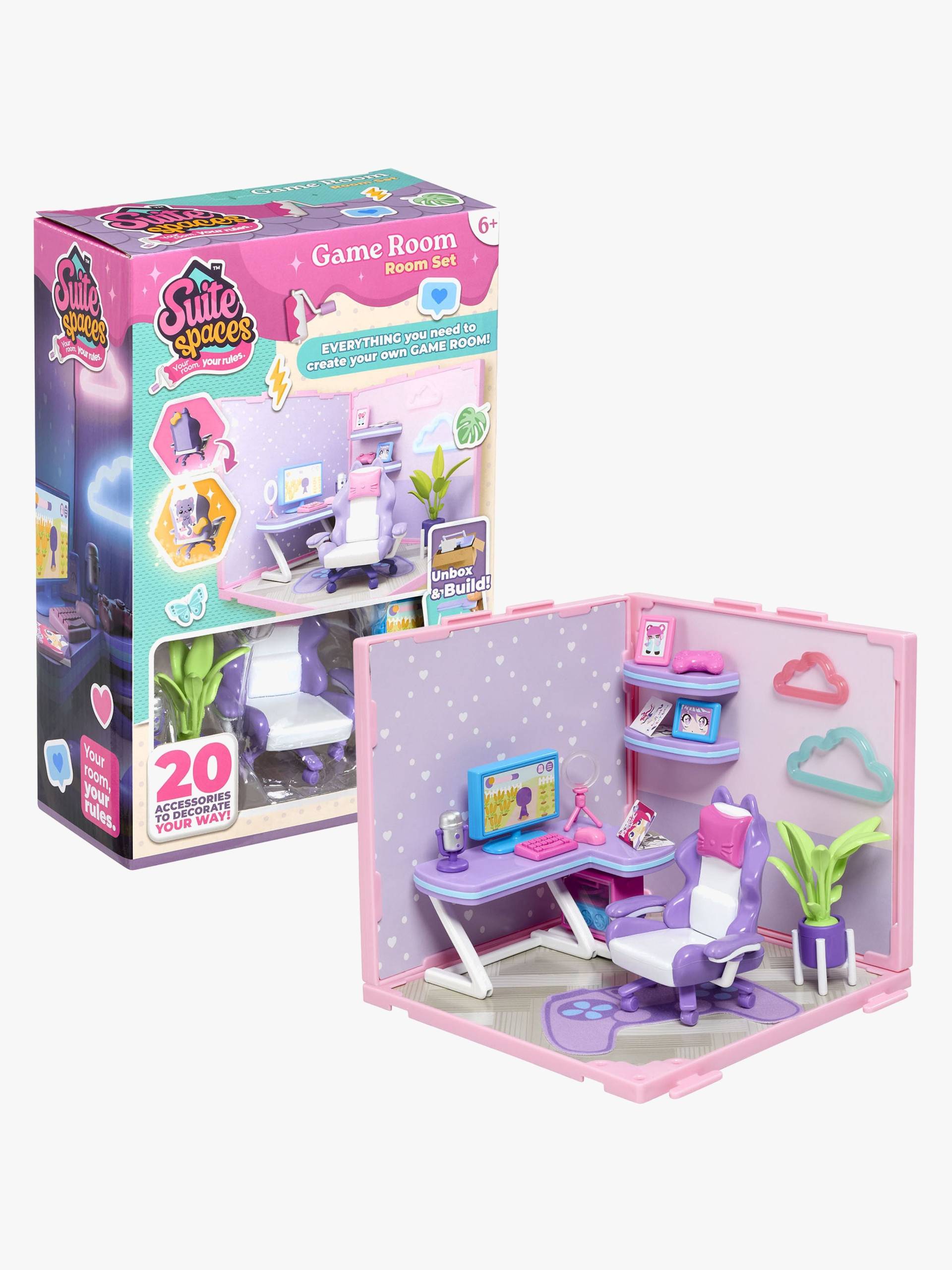 Suite Spaces Puppenhaus Modul Gamingzimmer 20 Stk., Mehrfarbig Suite Spaces Puppenhaus Modul Gamingzimmer 20 Stk., Mehrfarbig von HTI