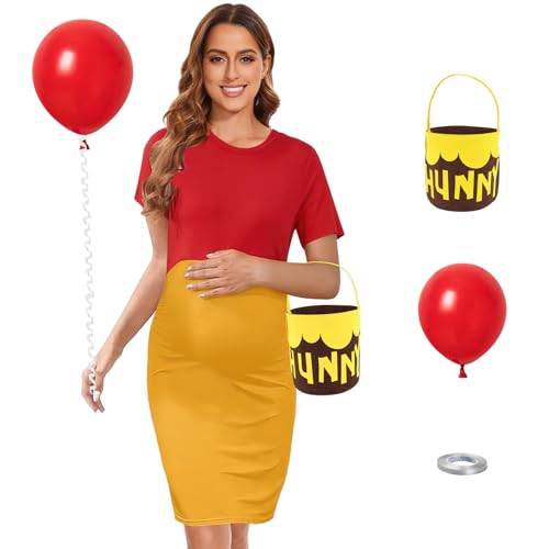 HTPARY Cartoon-Bär-Cross-Dressing-Kostüm-Set (XL) von HTPARY