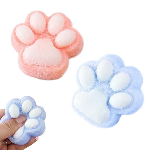 HTTDSLF 2 Pcs Fufu Squishy Squeeze Toy, Taba Squishy Cat Paw Squeeze Toy, Katzenpfoten Quetschspielzeug Cat Paw Squishy, Anti Stress Spielzeug, Squishy Cat zum Konzentrieren, Angst Relief, Anti Stress HTTDSLF 2 Pcs Fufu Squishy Squeeze Toy, Taba Squishy Cat Paw Squeeze Toy, Katzenpfoten Quetschspielzeug Cat Paw Squishy, Anti Stress Spielzeug, Squishy Cat zum Konzentrieren, Angst Relief, Anti Stress von HTTDSLF
