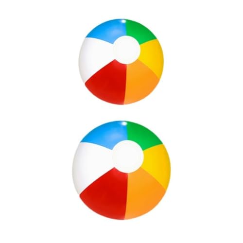 HTTDSLF 2 Stück Wasserball Aufblasbar Klein, Wasserball Kinder und Erwachsene Sommer-Pool-Party-Spielzeug, Regenbogen-Strandbälle, Aufblasbare Schwimmbad Spielzeugg, Strand Spielzeug Ball für Kinder HTTDSLF 2 Stück Wasserball Aufblasbar Klein, Wasserball Kinder und Erwachsene Sommer-Pool-Party-Spielzeug, Regenbogen-Strandbälle, Aufblasbare Schwimmbad Spielzeugg, Strand Spielzeug Ball für Kinder von HTTDSLF