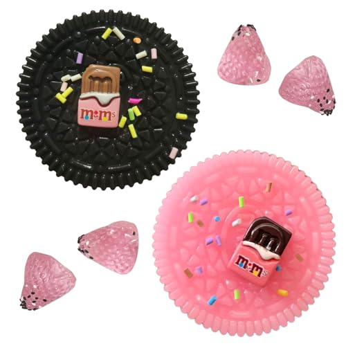 HTTDSLF 6 Stücke Taba Squishy, Squeeze Toy, Fufu Squishy Stress Spielzeug, Stressabbauspielzeug, Keks Stressabbau Spielzeug Fidget Spielzeuge, Freunde und Familie von HTTDSLF