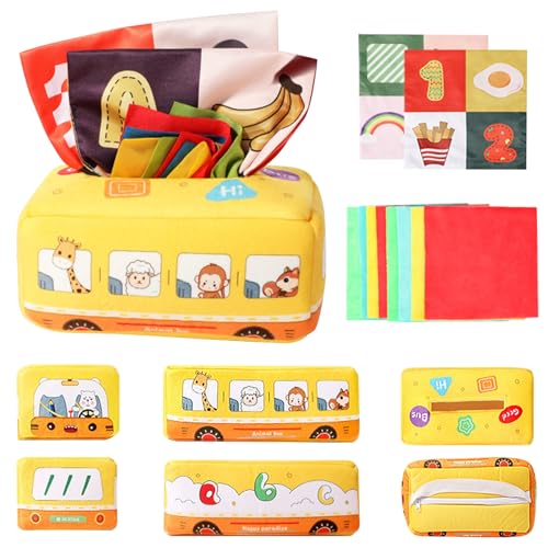 HTTDSLF Baby Spielzeug, Baby Tissue Box Spielzeug, Tücherbox Baby Spielzeug, Spielzeug Sensorische 6 Monate, Taschentuchbox Kinder, Jungen & Mädchen Kinder Frühes Lernspielzeug Geschenke HTTDSLF Baby Spielzeug, Baby Tissue Box Spielzeug, Tücherbox Baby Spielzeug, Spielzeug Sensorische 6 Monate, Taschentuchbox Kinder, Jungen & Mädchen Kinder Frühes Lernspielzeug Geschenke von HTTDSLF