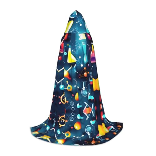 Abstrakter Wissenschafts-Chemie-Druck, Urlaub, Party, Kapuzenumhang für Halloween, Dekoration, Karneval, Geschenke, Cosplay, Mottopartys Abstrakter Wissenschafts-Chemie-Druck, Urlaub, Party, Kapuzenumhang für Halloween, Dekoration, Karneval, Geschenke, Cosplay, Mottopartys von HTTUP