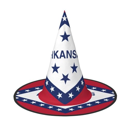 Arkansas Staatsflagge Druck Karneval Halloween Hexenhut Kostüm Zubehör Faltbare Kappe Party Maskerade Dekor Arkansas Staatsflagge Druck Karneval Halloween Hexenhut Kostüm Zubehör Faltbare Kappe Party Maskerade Dekor von HTTUP